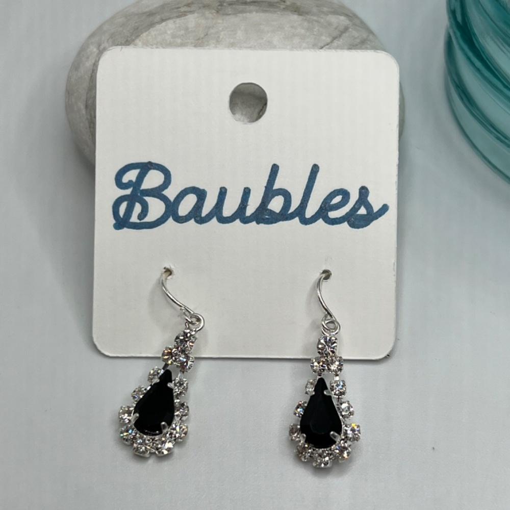 Baubles Chandelier Austrian Crystal Silver Earrings $12 EA or Bundle 3/$20